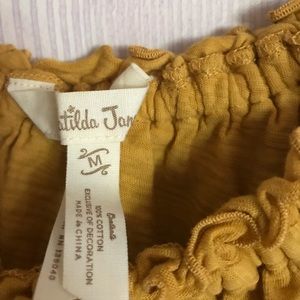 Matilda Jane Mustard shirt